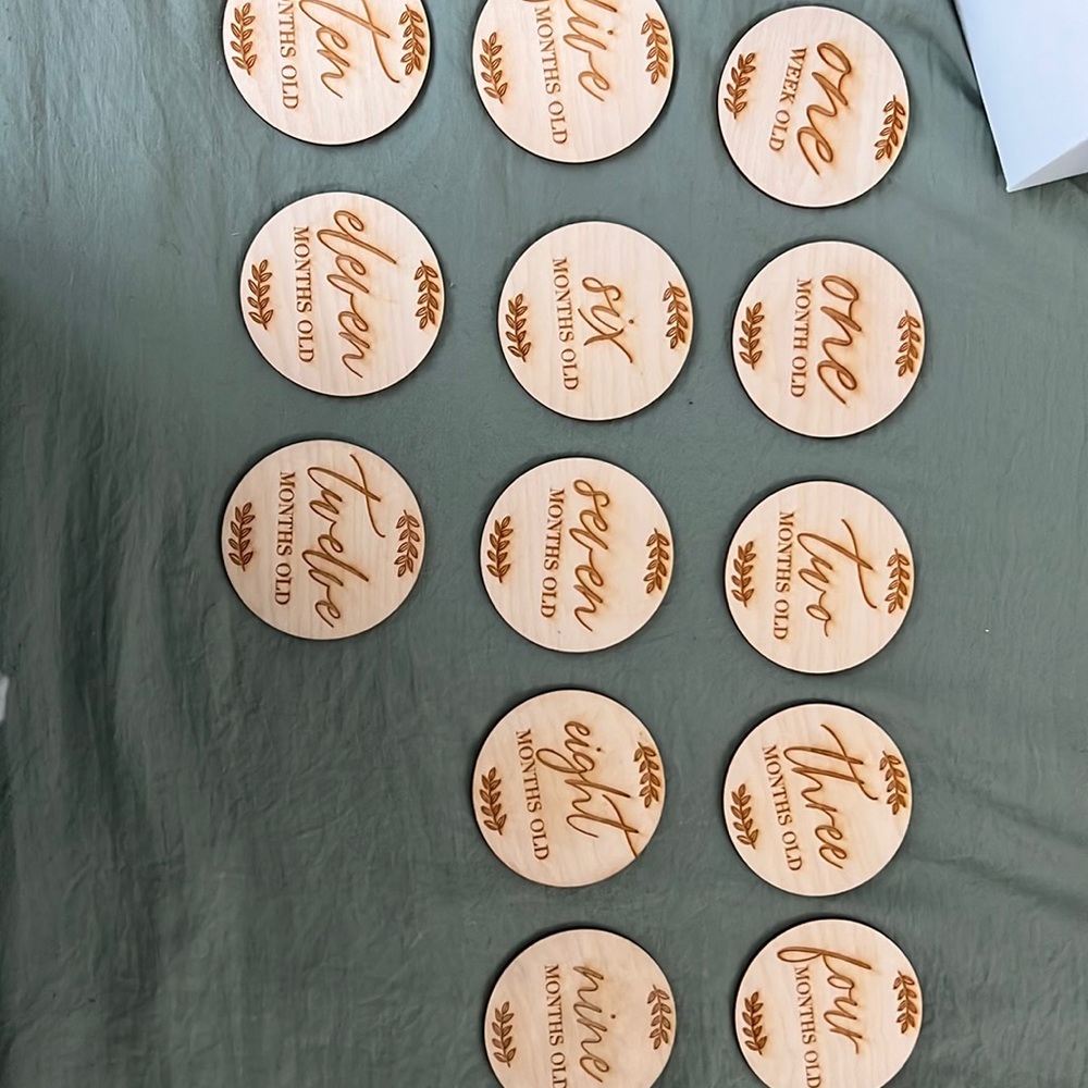 Wooden Milestone Markers